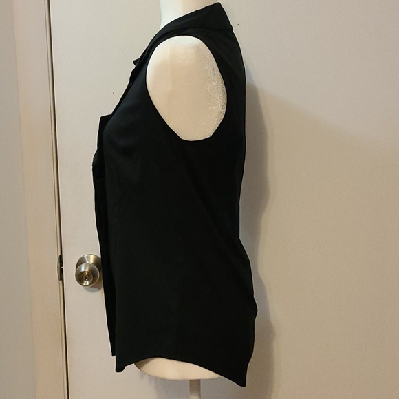 Ann Taylor pleated sleeveless top - Picture 6 of 8